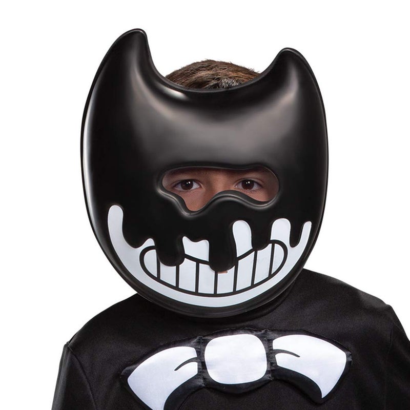 Disguise Ink Bendy Costume for Kids, Bendy and the Ink Machine Video Game Themed Character Jumpsuit, Classic Child Size Medium (7-8) - Image 2